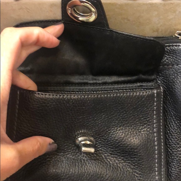 Coach Black Leather Crossbody - Picture 4 of 4